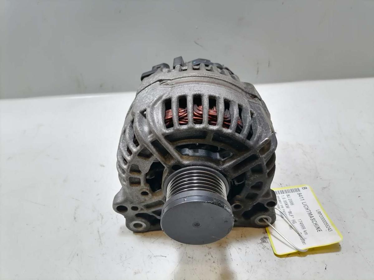 VW Passat 3C original Lichtmaschine Generator 1,6 85KW Bj.2006